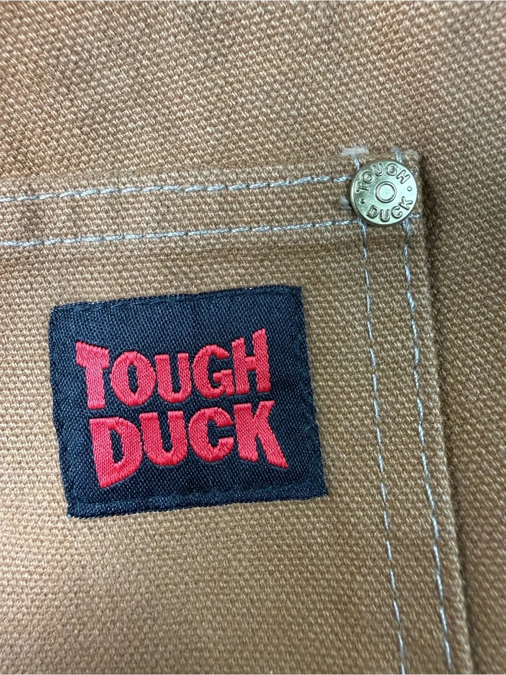 Tough Duck Men’s 42x30 Brown Cotton Work Utility Pants NWT